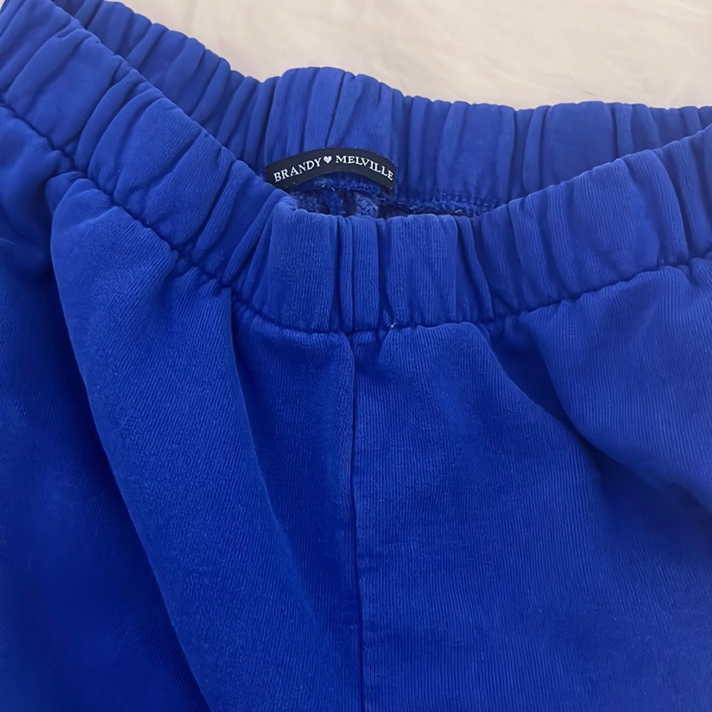 Royal blue brandy Melville sweatpants
